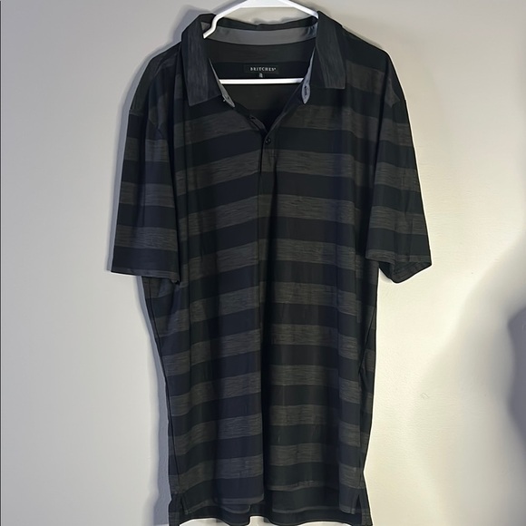 Britches Black Striped Men's Shirt - Picture 1 of 6
